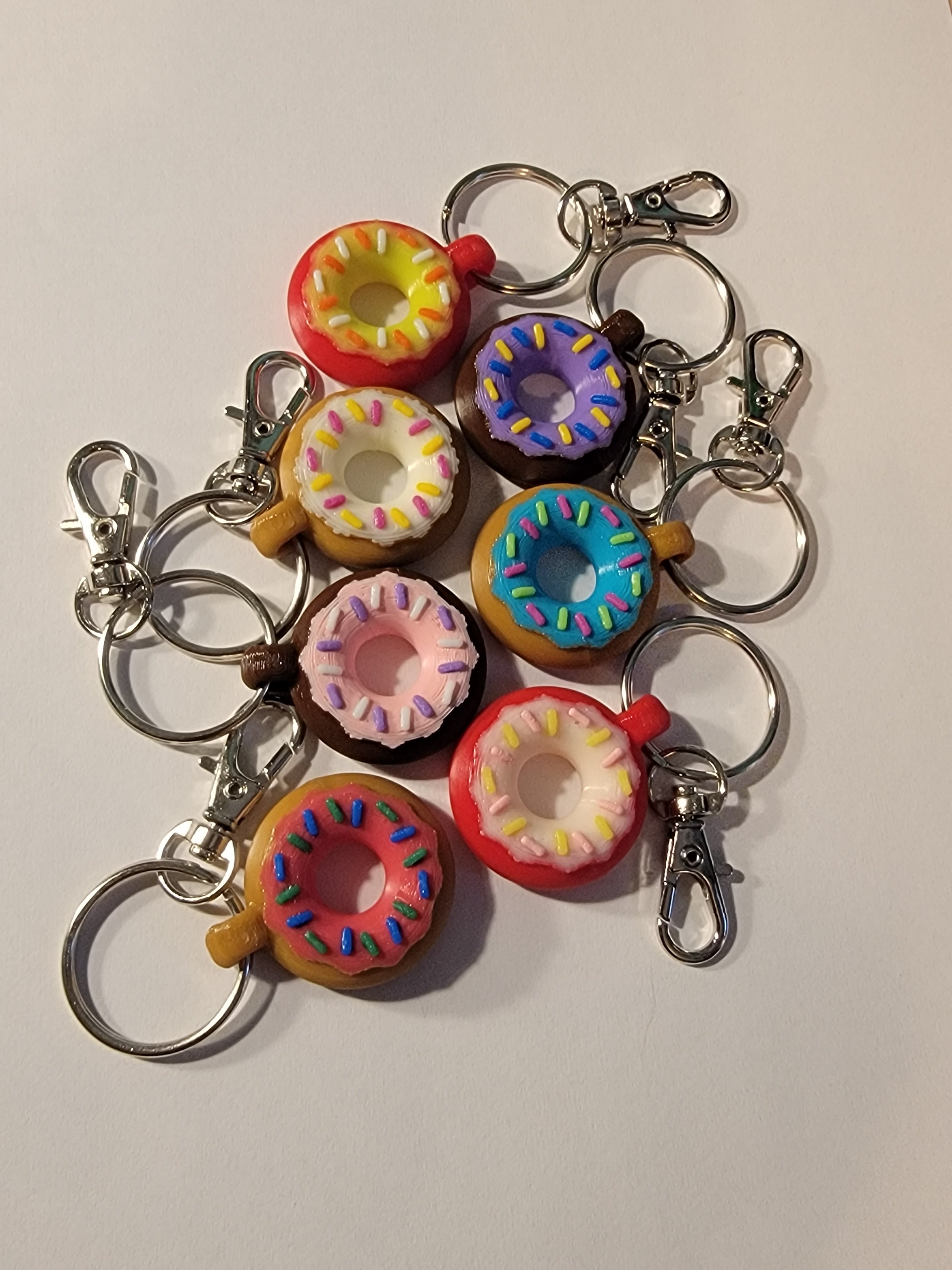 Donut Keychains