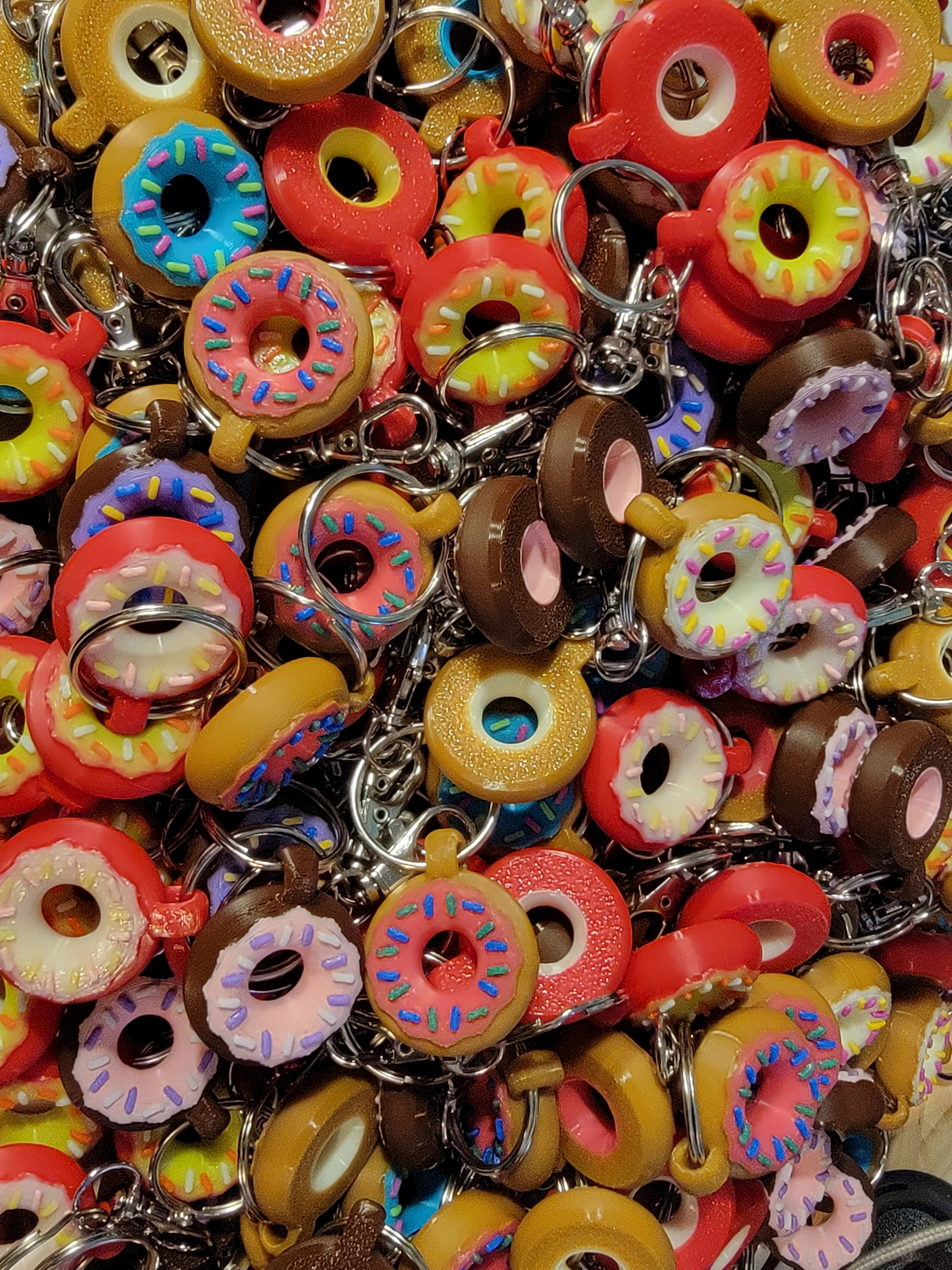 Donut Keychains