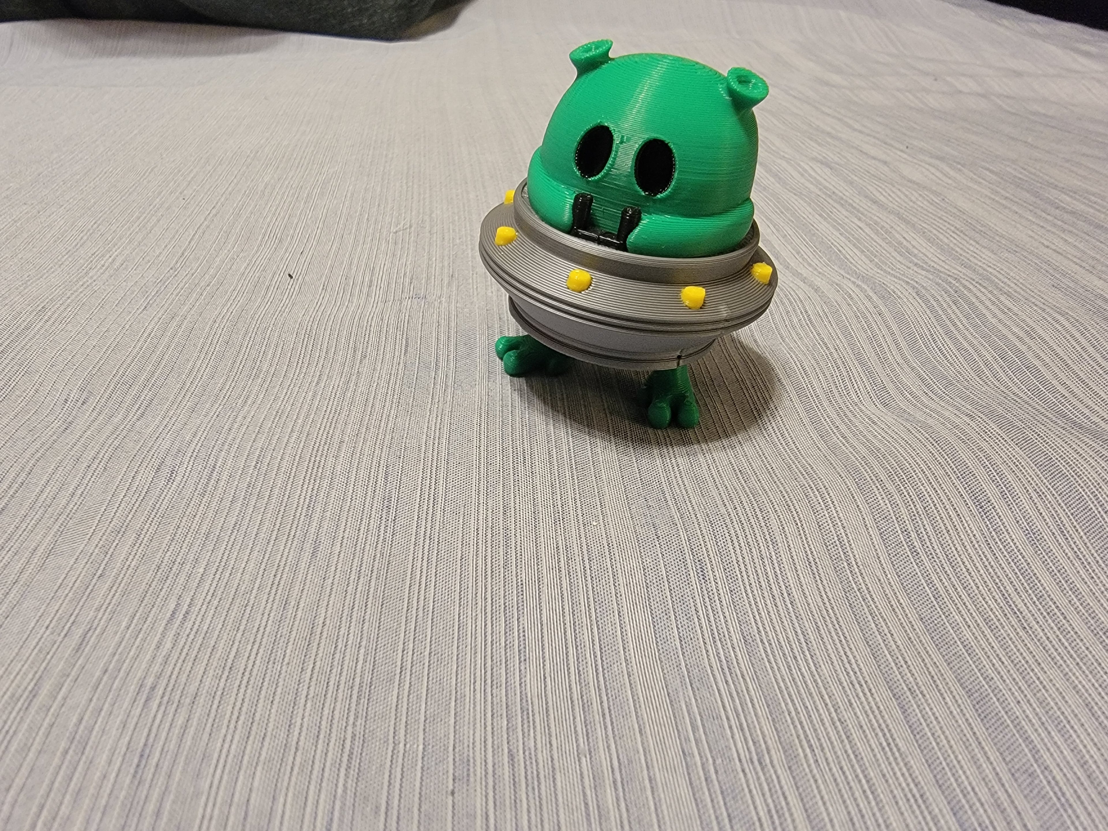 Flying Martian Keychains