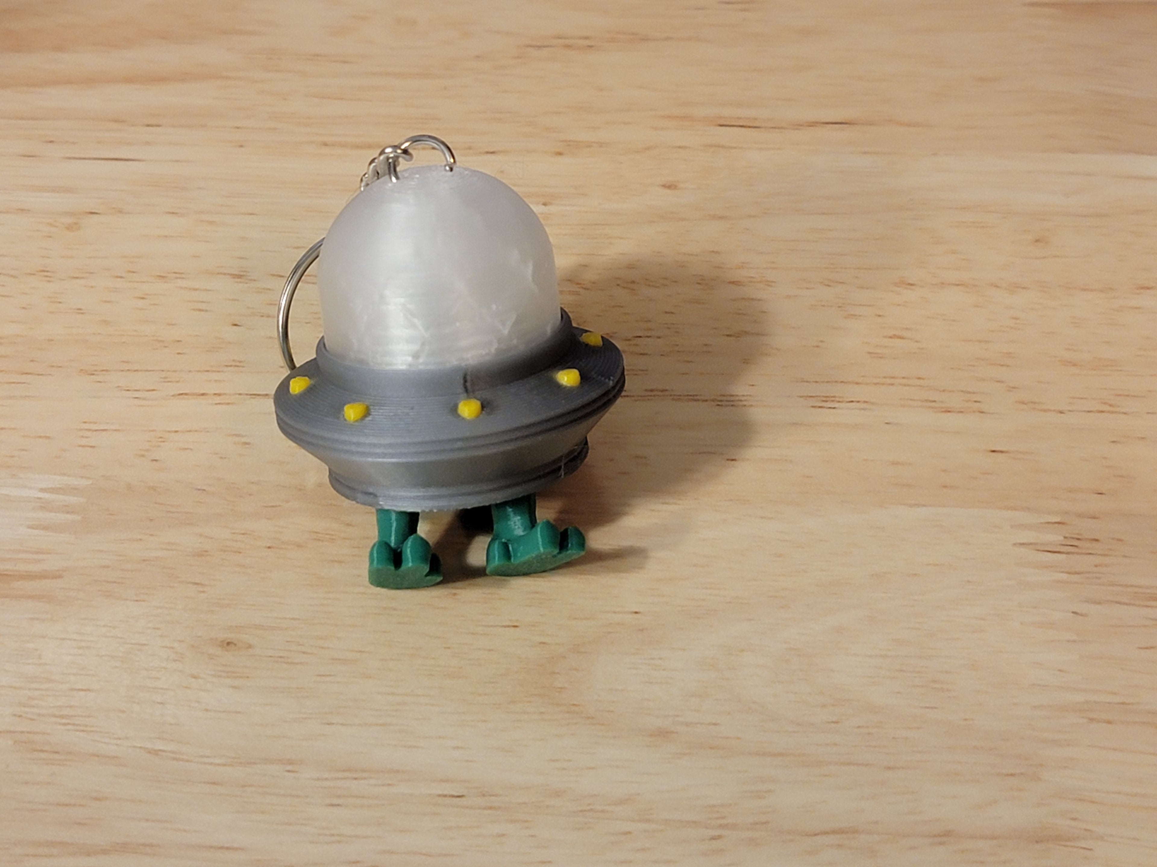 Flying Martian Keychains