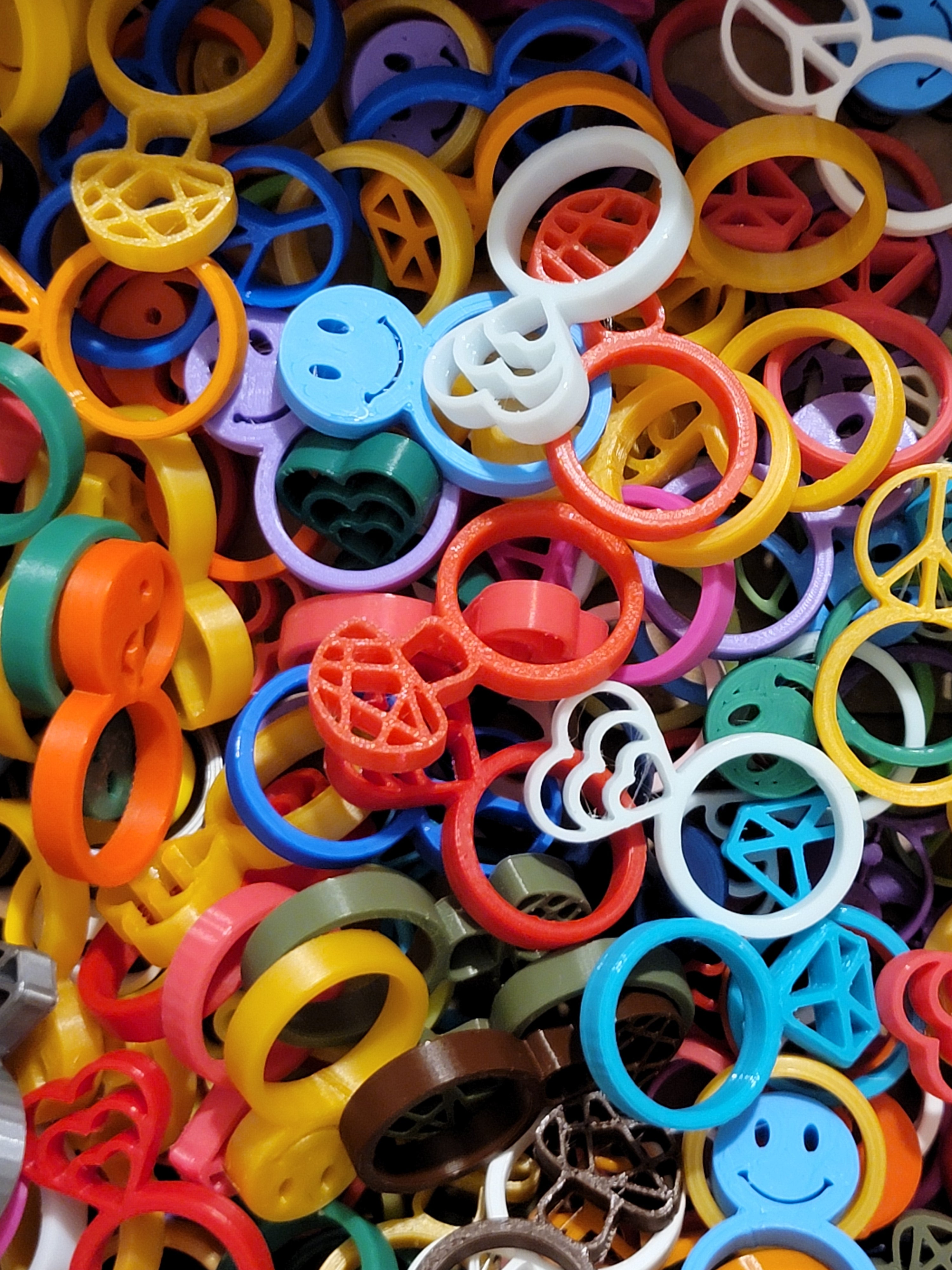 PLUR-rings | Kandi Rave Rings & Festival Gear - Strobe3D – My Store